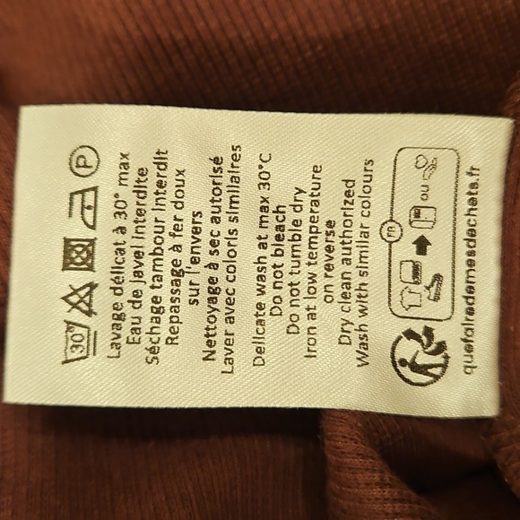 💕ROUJE💕 Morgane Uni Dress ~ Prune EU 36 NWT - Picture 14 of 14